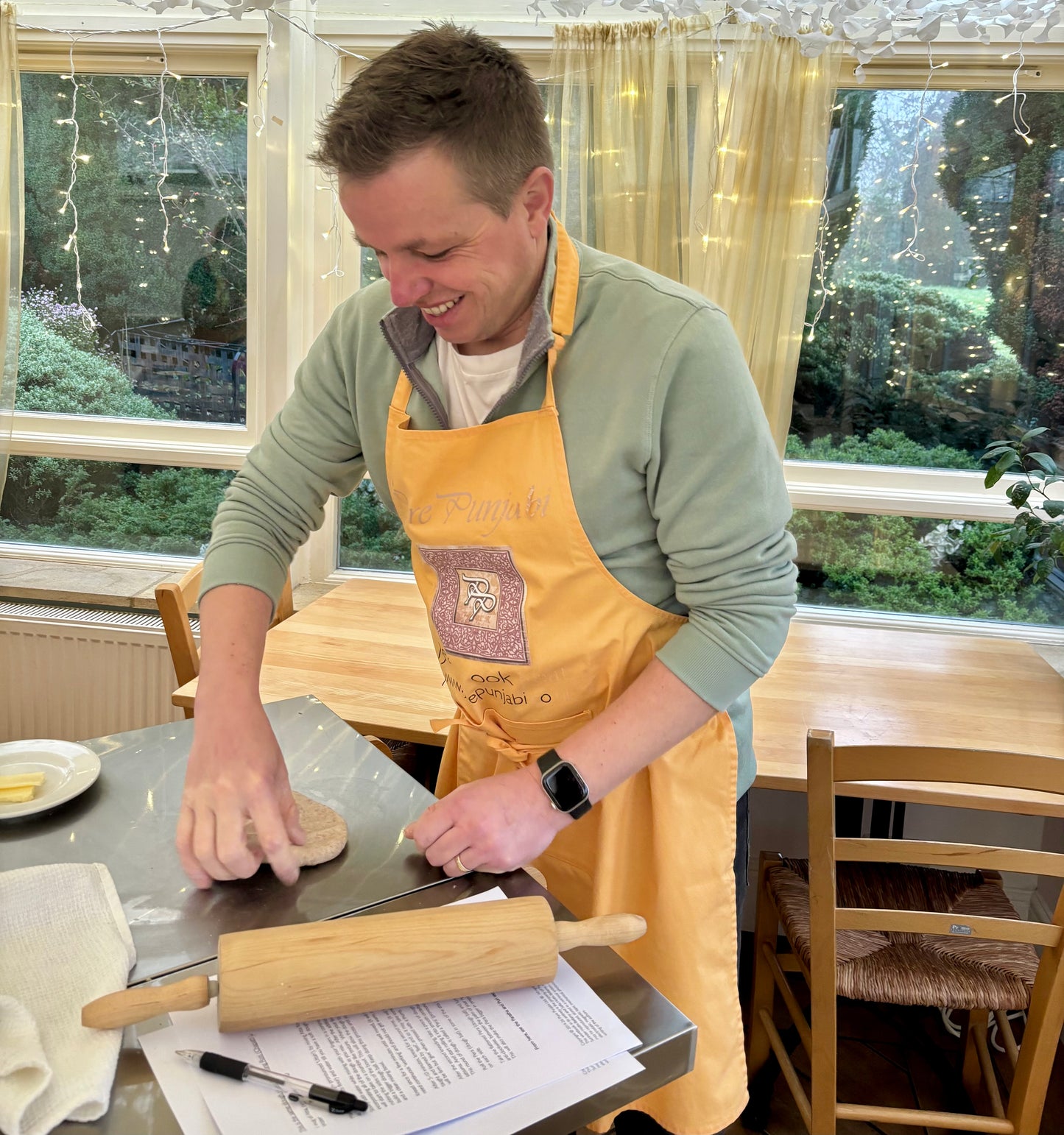 Pure Punjabi Indian Bread-making & Tasting Experience cookery workshop cooking classes Somerset South West UK