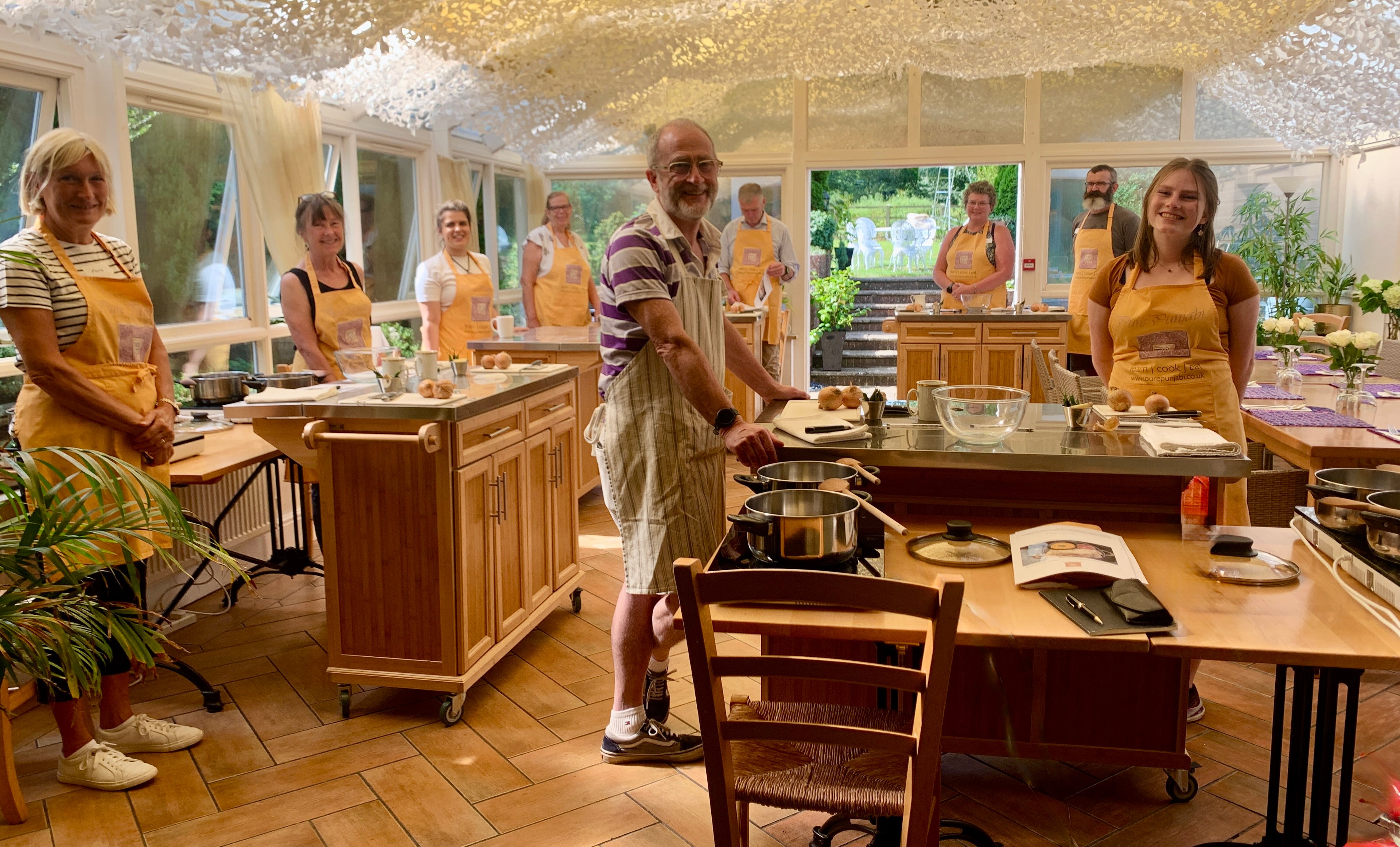Pure Punjabi The Indian Experience cookery workshop Somerset UK