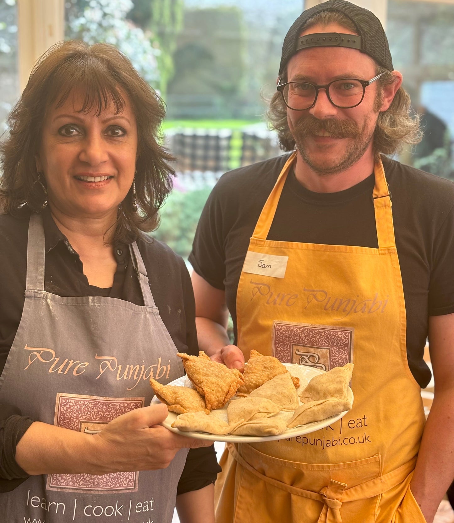 Pure Punjabi Indian Street Food cookery workshop Somerset