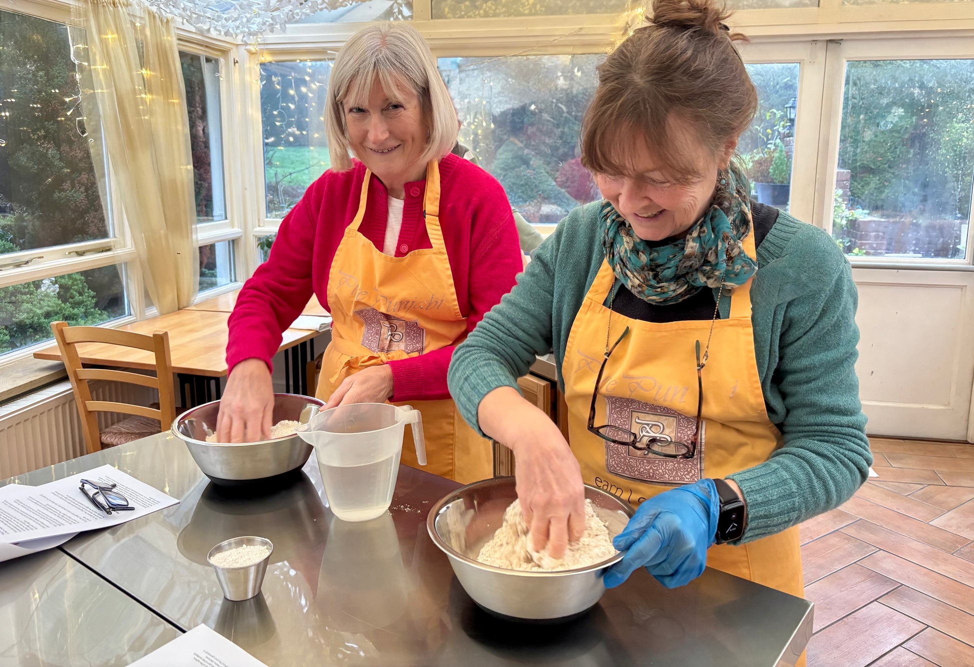 Pure Punjabi Indian Bread-making & Tasting Experience cookery workshop cooking classes Somerset South West UK