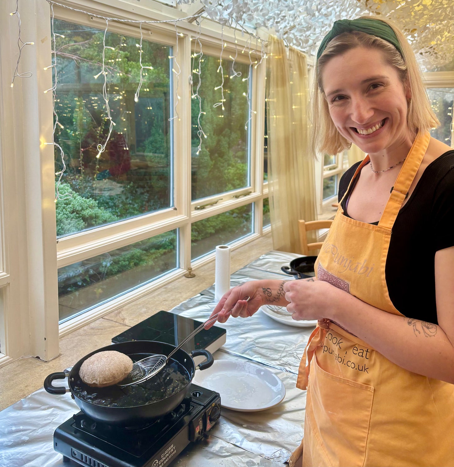 Pure Punjabi Indian Bread-making & Tasting Experience cookery workshop cooking classes Somerset South West UK