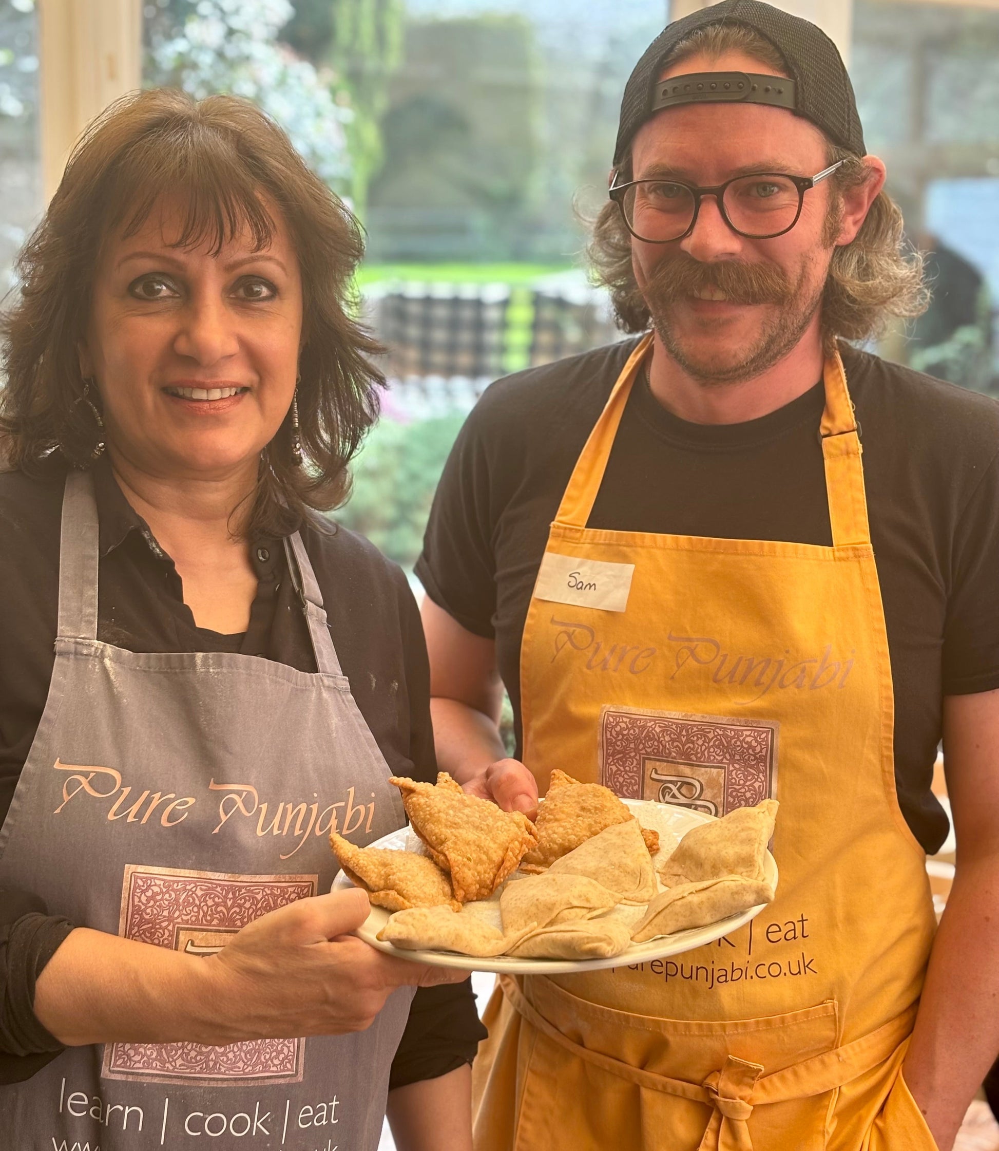 Pure Punjabi Indian Street Food cookery workshop Somerset