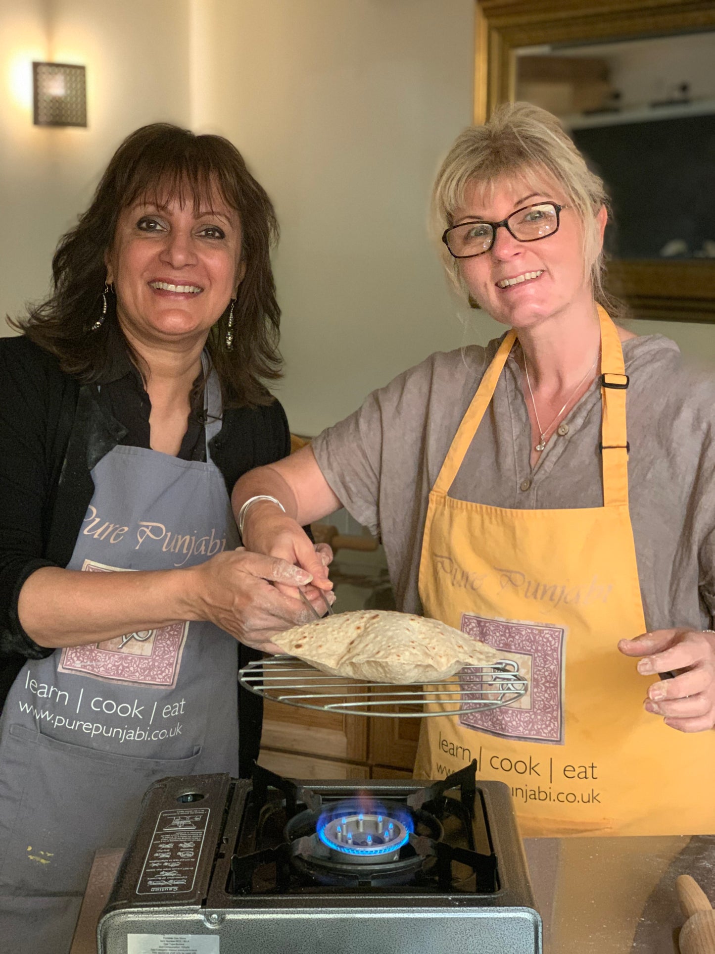 Pure Punjabi The Indian Experience cookery workshop Somerset, Dorset, Devon. Wiltshire, Hampshire, UK